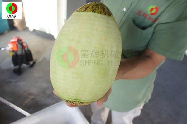 自動瓜果削皮機(jī)效果