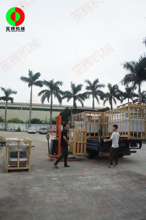 深圳給力終端客戶購買多臺食品加工處理設(shè)備