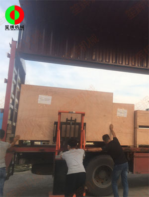 出口設備和國內訂單同車中轉發(fā)貨......