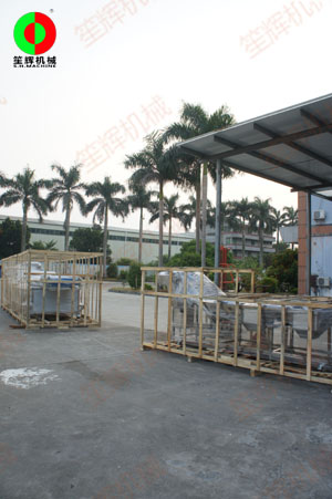 十一黃金周節(jié)后忙出貨，客戶另一條無損清洗線完工交貨！