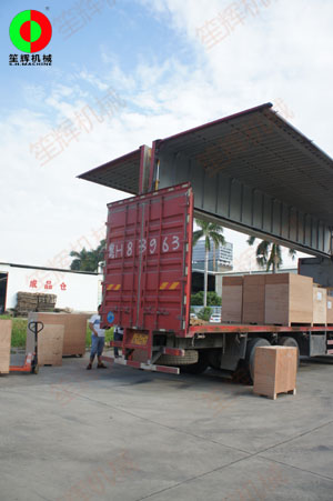 海外訂單逐步回暖,客戶(hù)大批蔬果處理加工設(shè)備裝車(chē)發(fā)往海關(guān)出貨！