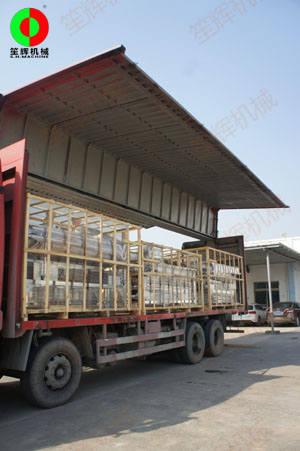 開年繼續(xù)發(fā)貨，大批蔬果前處理加工機械按期交付！