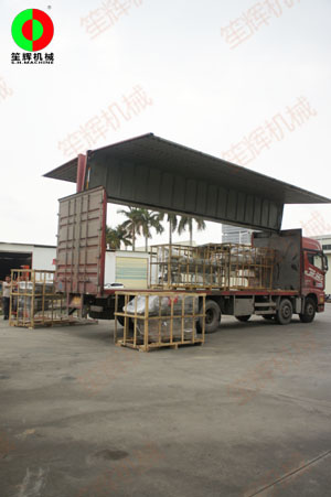 洗菜機(jī)等一批蔬果清洗加工設(shè)備交付發(fā)貨上海客戶！