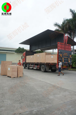 羅馬尼亞客戶薯?xiàng)l生產(chǎn)線按期裝車交付！