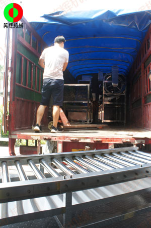 鯪魚去鱗清洗分選加工生產(chǎn)線出貨交付客戶！