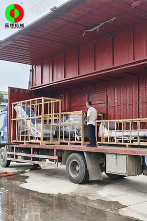 果蔬分選清洗生產(chǎn)線發(fā)貨交付江蘇客戶！