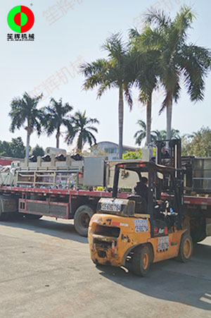 廣西香芋加處理生產(chǎn)線交付客戶！